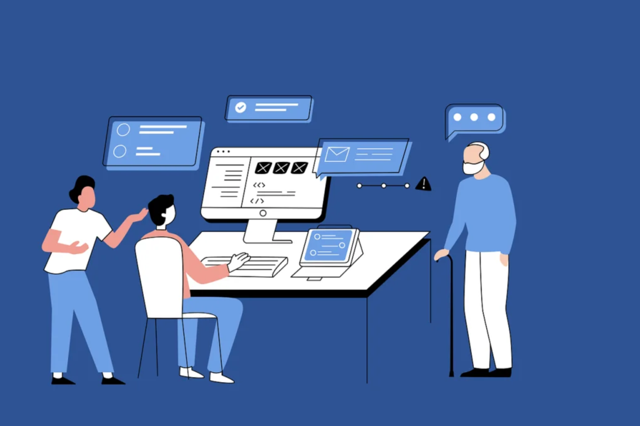 Web design consultation and strategy session at Alba Designs